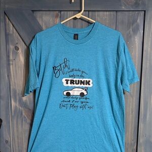 Blue Graphic T-Shirt